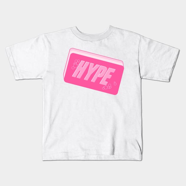 HYPE CLUB Kids T-Shirt by Sunsettreestudio